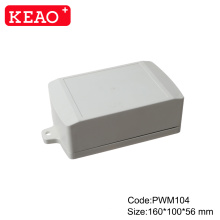 Caja de plástico eléctrica con caja de pared de puerta caja de conexiones de montaje en superficie caja de caja impermeable para electrónica